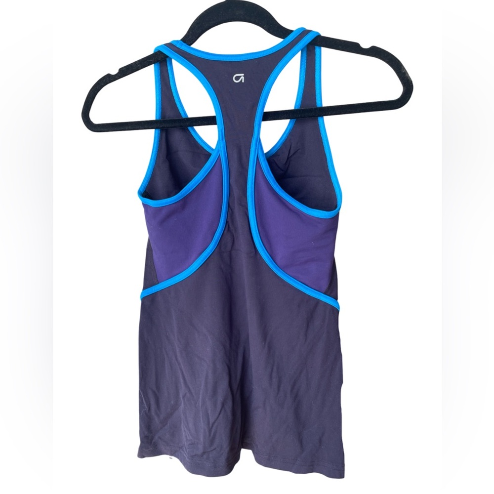 Navy Racerback Tank Top